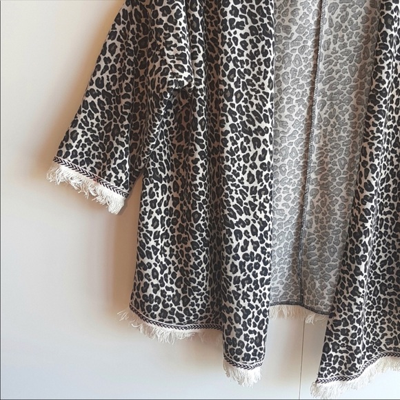 TREND ONE Open Front Cardigan - Picture 3 of 5